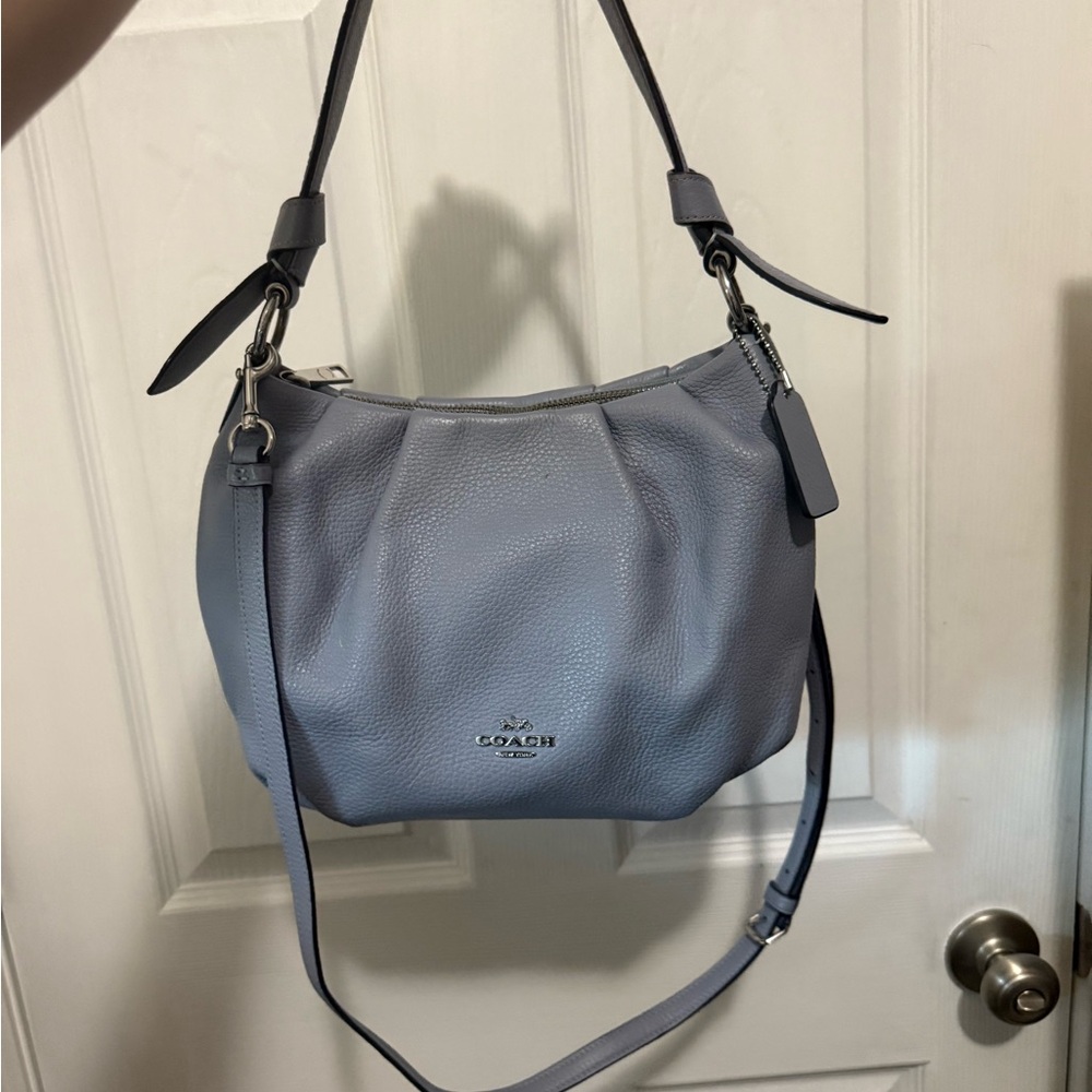 Coach Blue Shoulder Bag